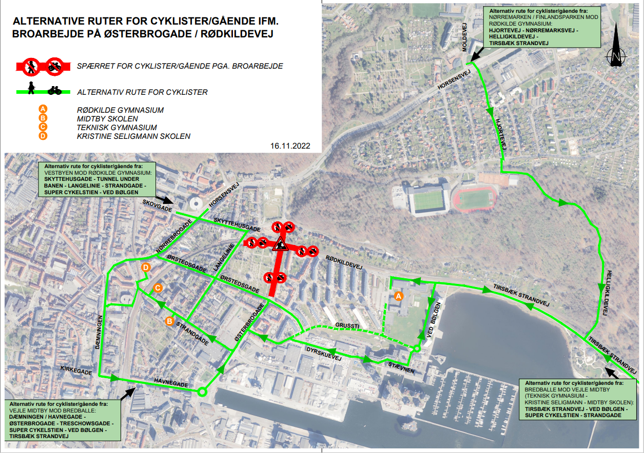 Alternative cykelruter.